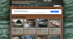 Desktop Screenshot of boatbuilds.net